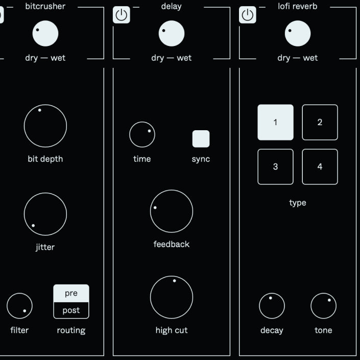 BitFlips control dials