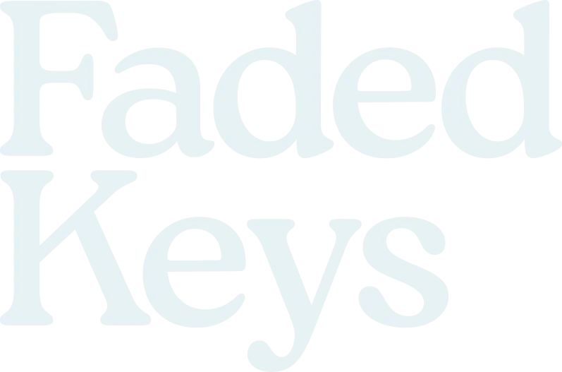 State Machine Faded Keys Logo