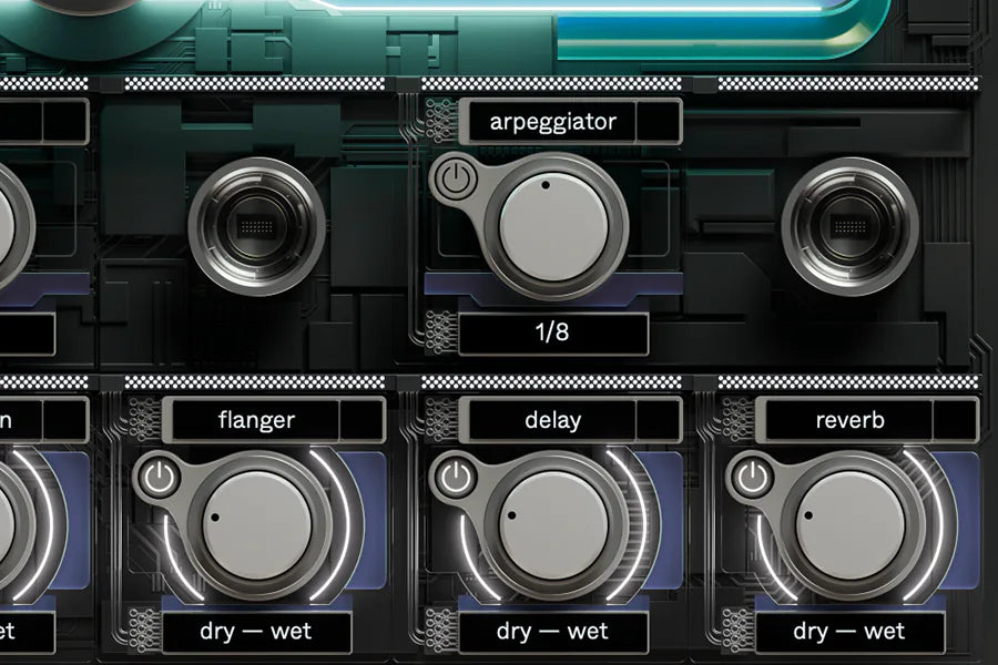 Slow Drift's arpeggiator